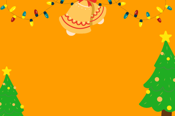 Chirstmas Orange with Decorative: Elevating Holiday Designs with Versatile Vector Art