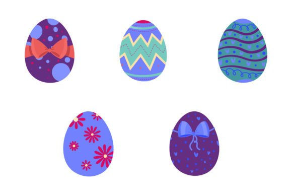 Colorful Decorative Eggs
