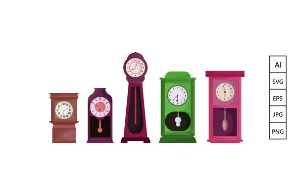 Decorative Clock Set