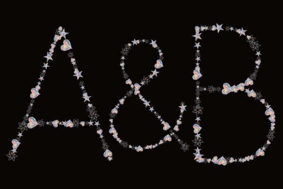 Decorative PNG Letters and Numbers for Creative Projects