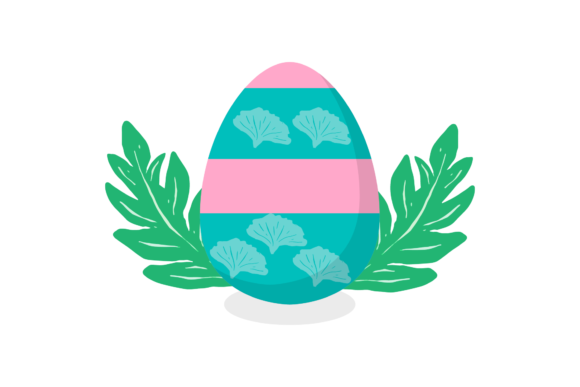 Easter Egg Celebration Decorative Happy