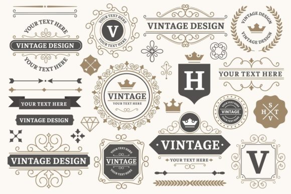 Evaluating Vintage Sign Frames: A Practical Guide to Retro Ornate Design Assets