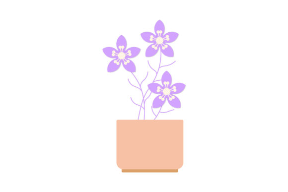 Floral Decorative Designs Isolated