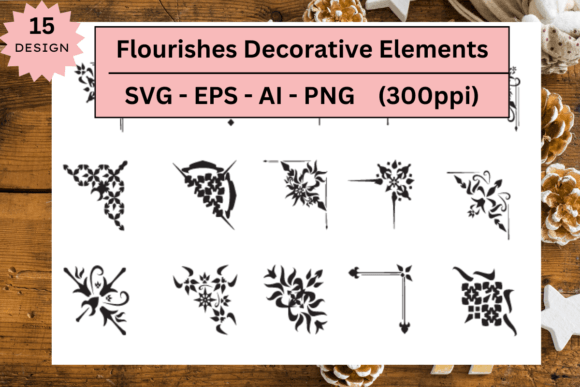 Flourishes Decorative Ornaments Svg