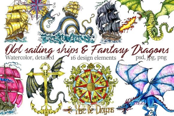 Here Be Dragons: Integrating Hand-Drawn Fantasy Assets into Creative Workflows