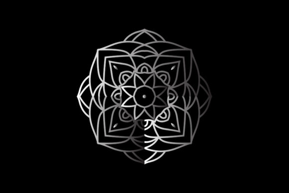 Mandala Gradient Template Decorative