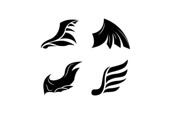 Unleashing Creativity with the Decorative Wing Concept Design Vector Collection