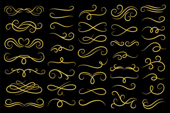 Vintage Swirls Ornament